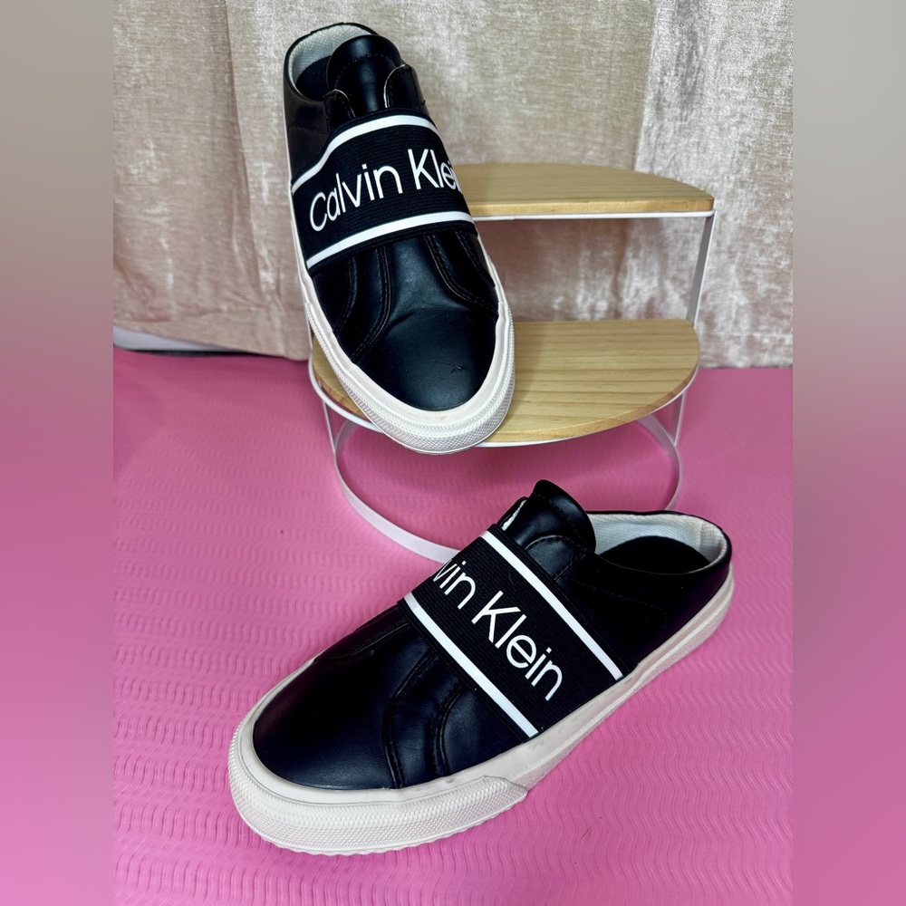 Calvin Klein Kids Black Slip-On Shoes